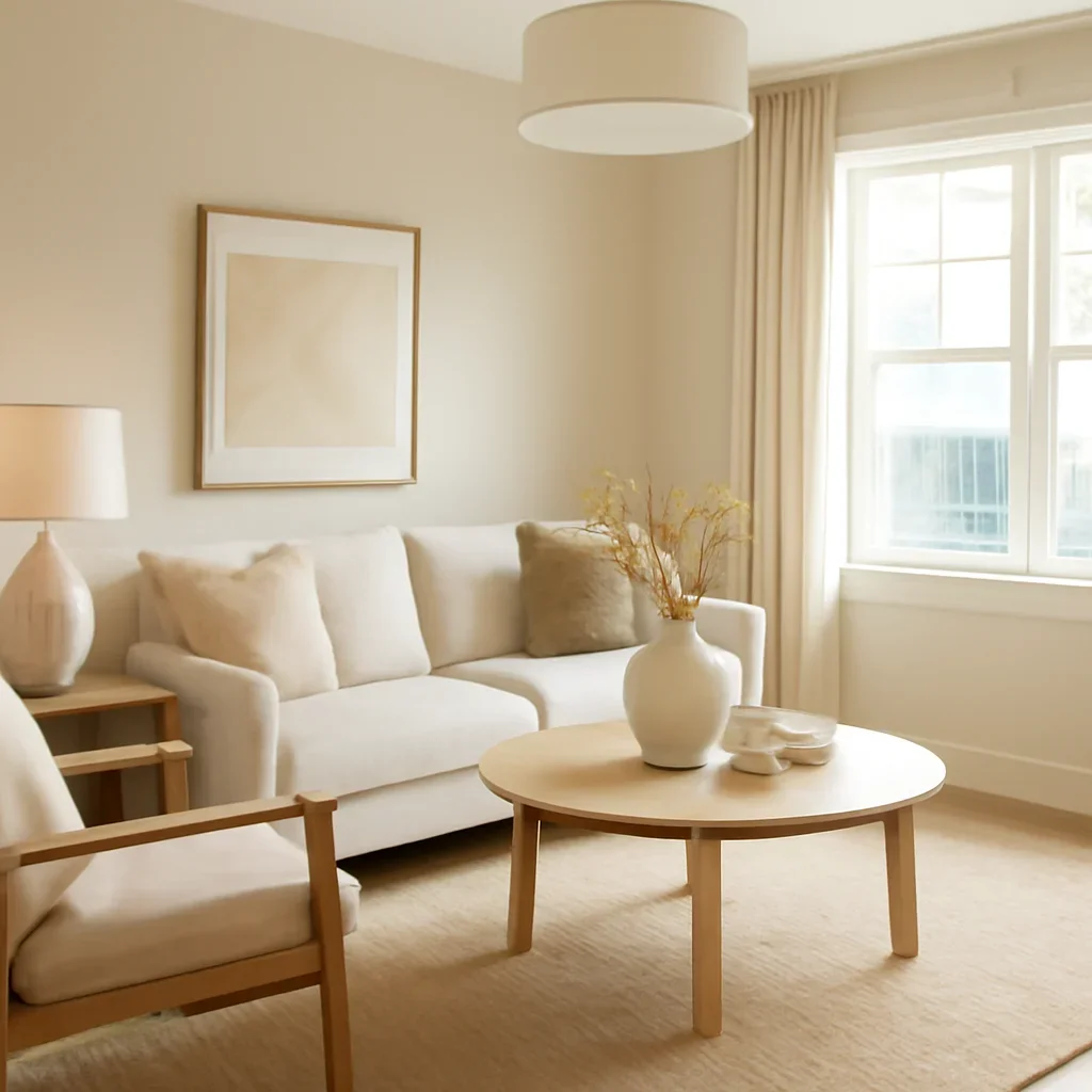 Styled interior detail for best lighting updates before selling a home
