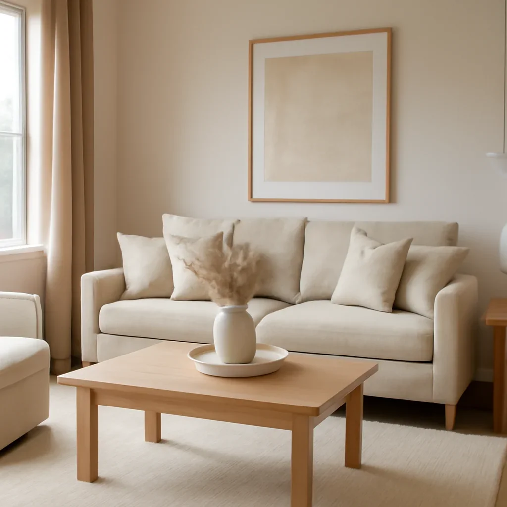 Styled interior detail for how builders use model home staging to sell faster
