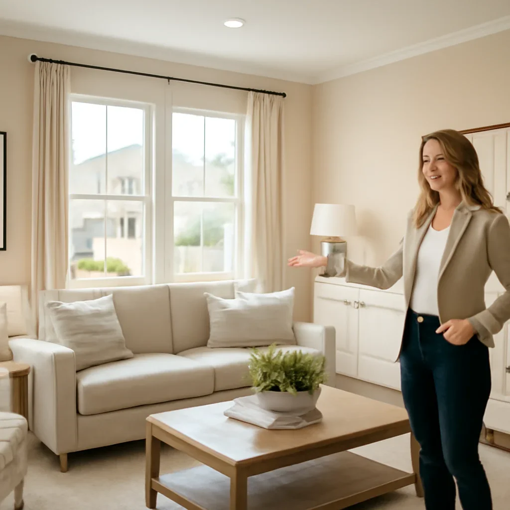 Additional visual for how builders use model home staging to sell faster