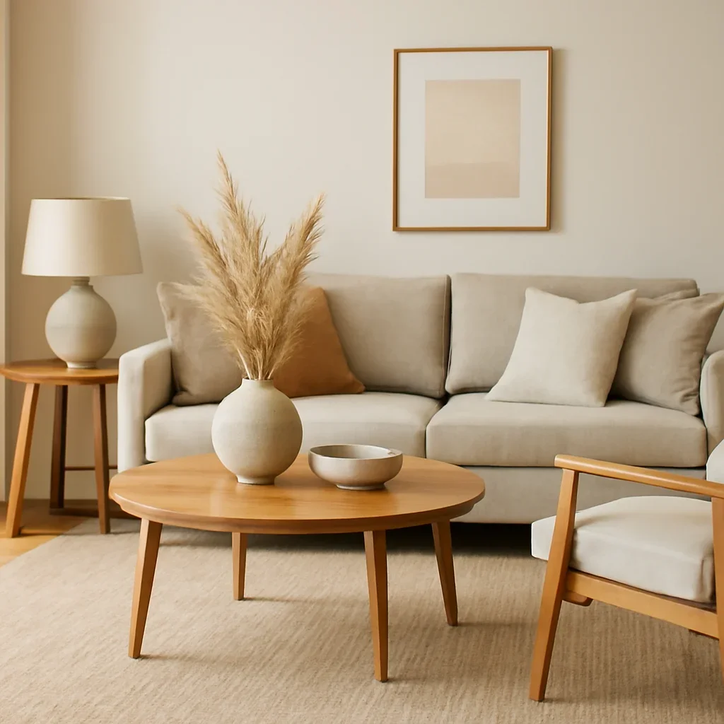 Styled interior detail for how investors can use staging to improve resale