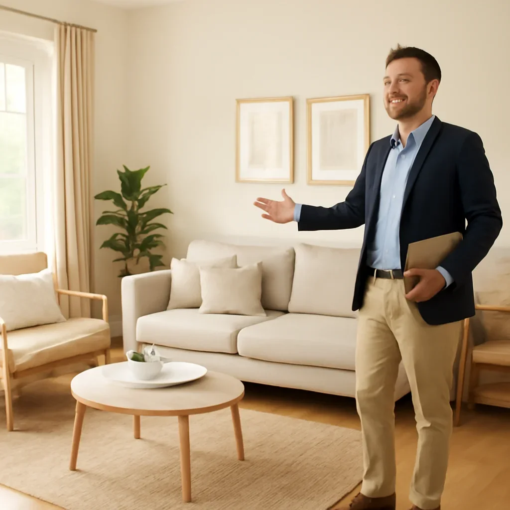Additional visual for how investors can use staging to improve resale