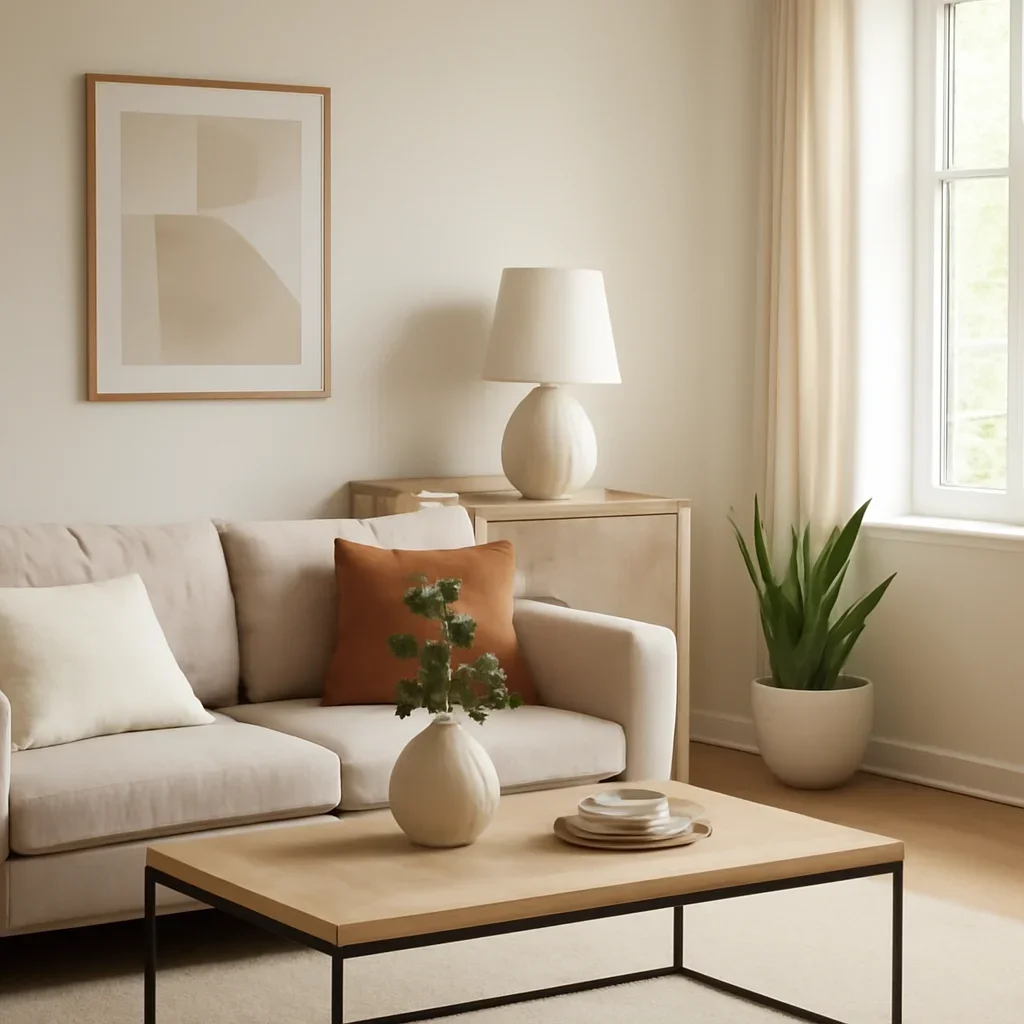 Additional visual for how to stage a home when you're still living in it