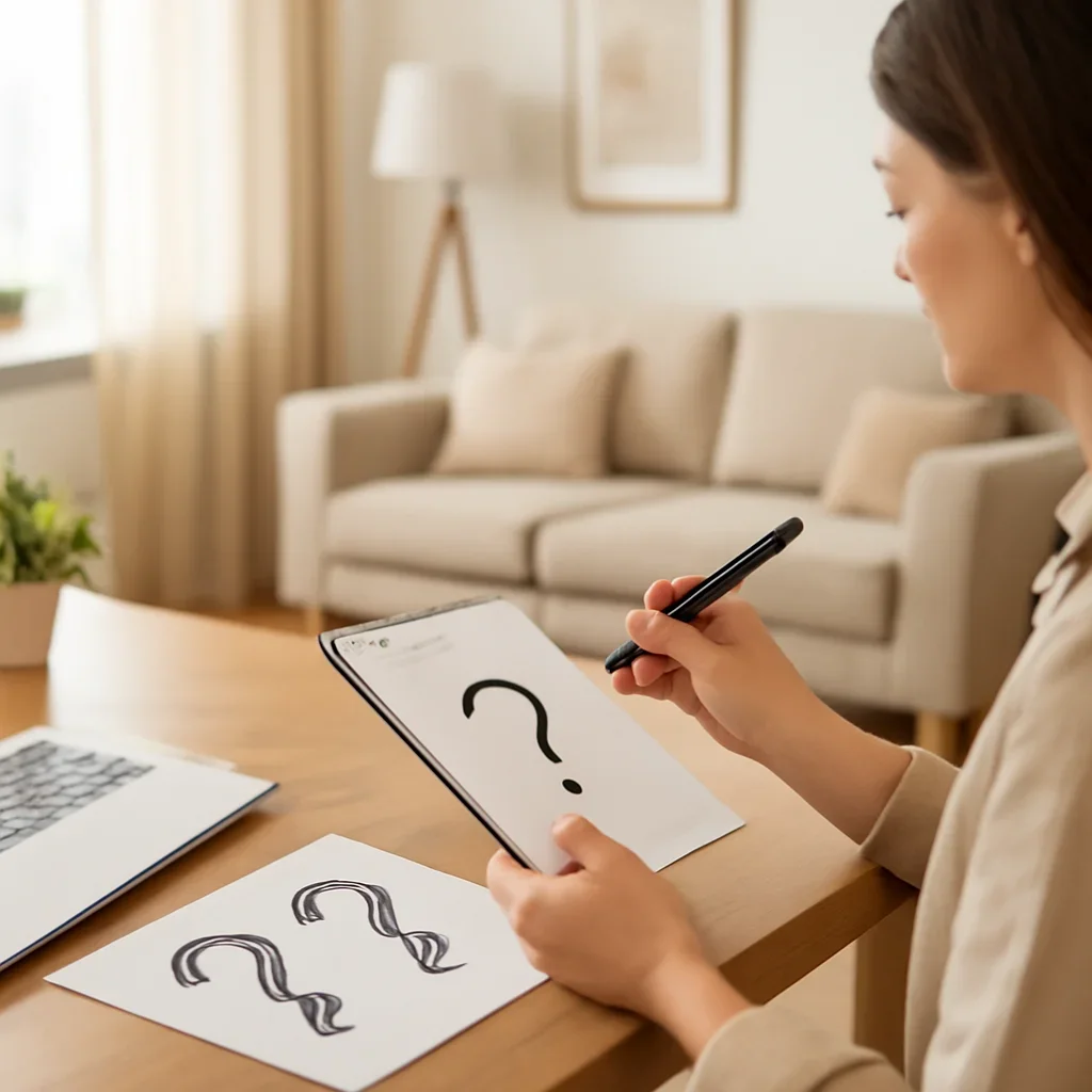 Additional visual for questions to ask before hiring a home stager