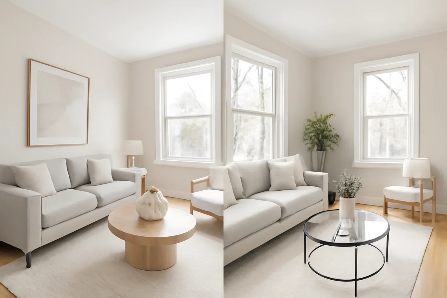 Virtual Staging vs In-Person Staging at Whynot Home Staging & Design