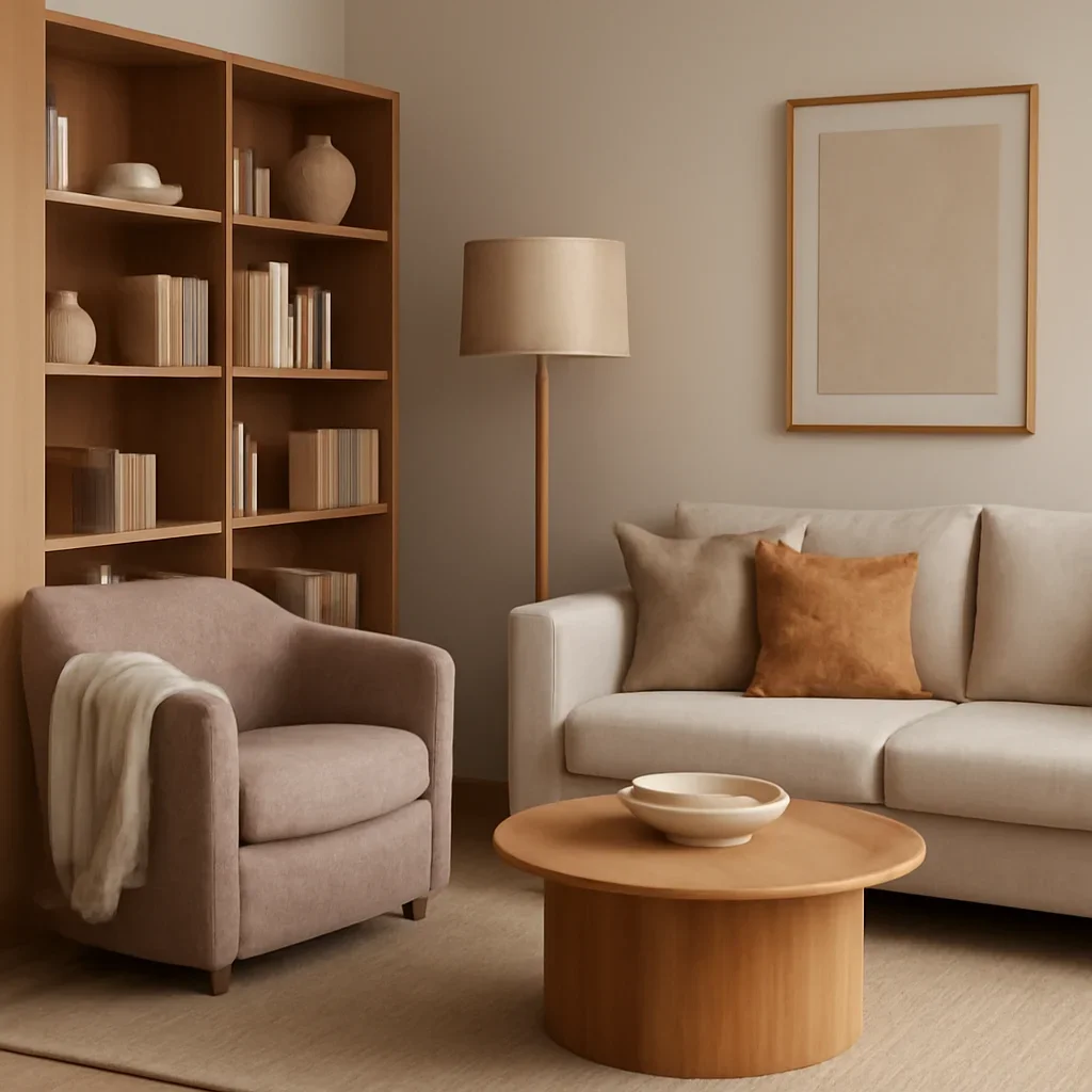 Styled interior detail for builder resource centre