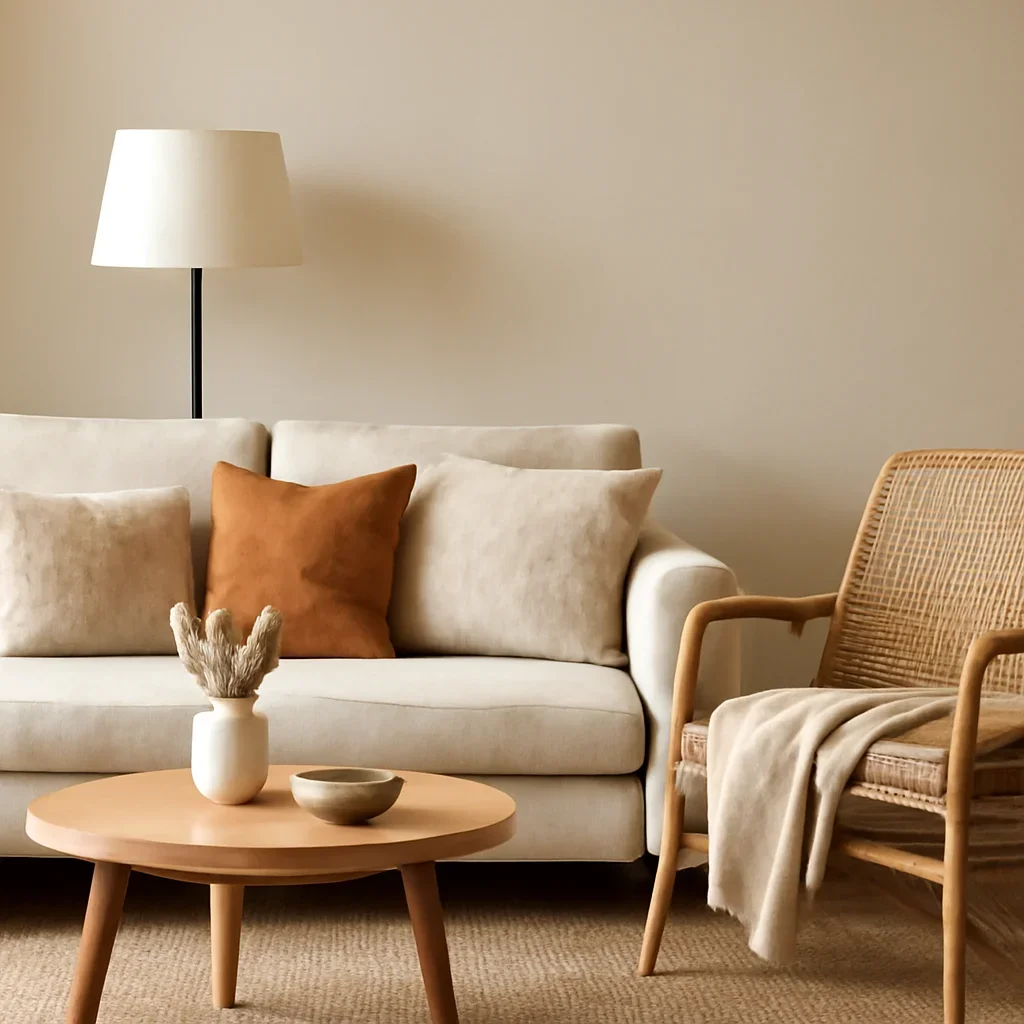 Styled interior detail for home staging cost guide