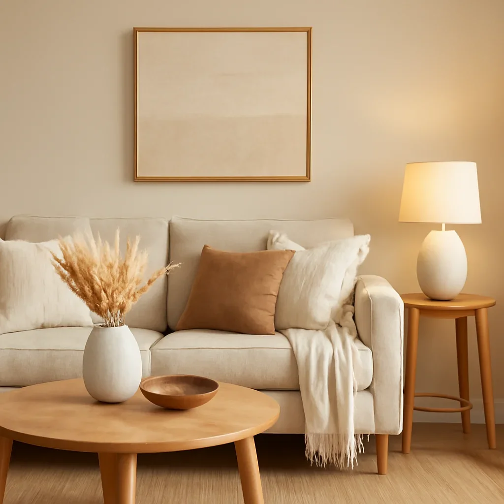 Styled interior detail for home staging etobicoke
