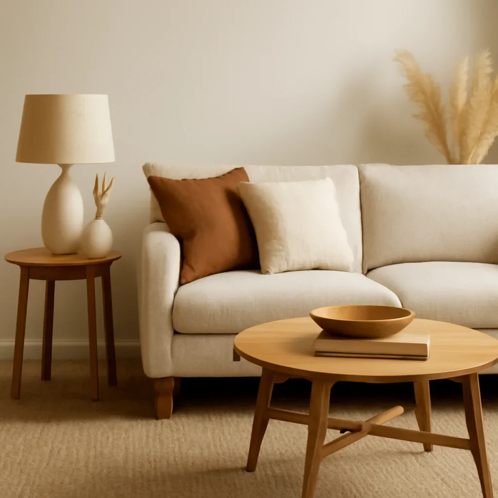 Styled interior detail for home staging gta