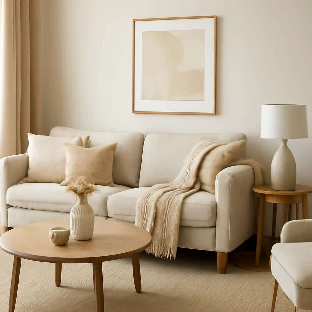 Styled interior detail for home staging mississauga