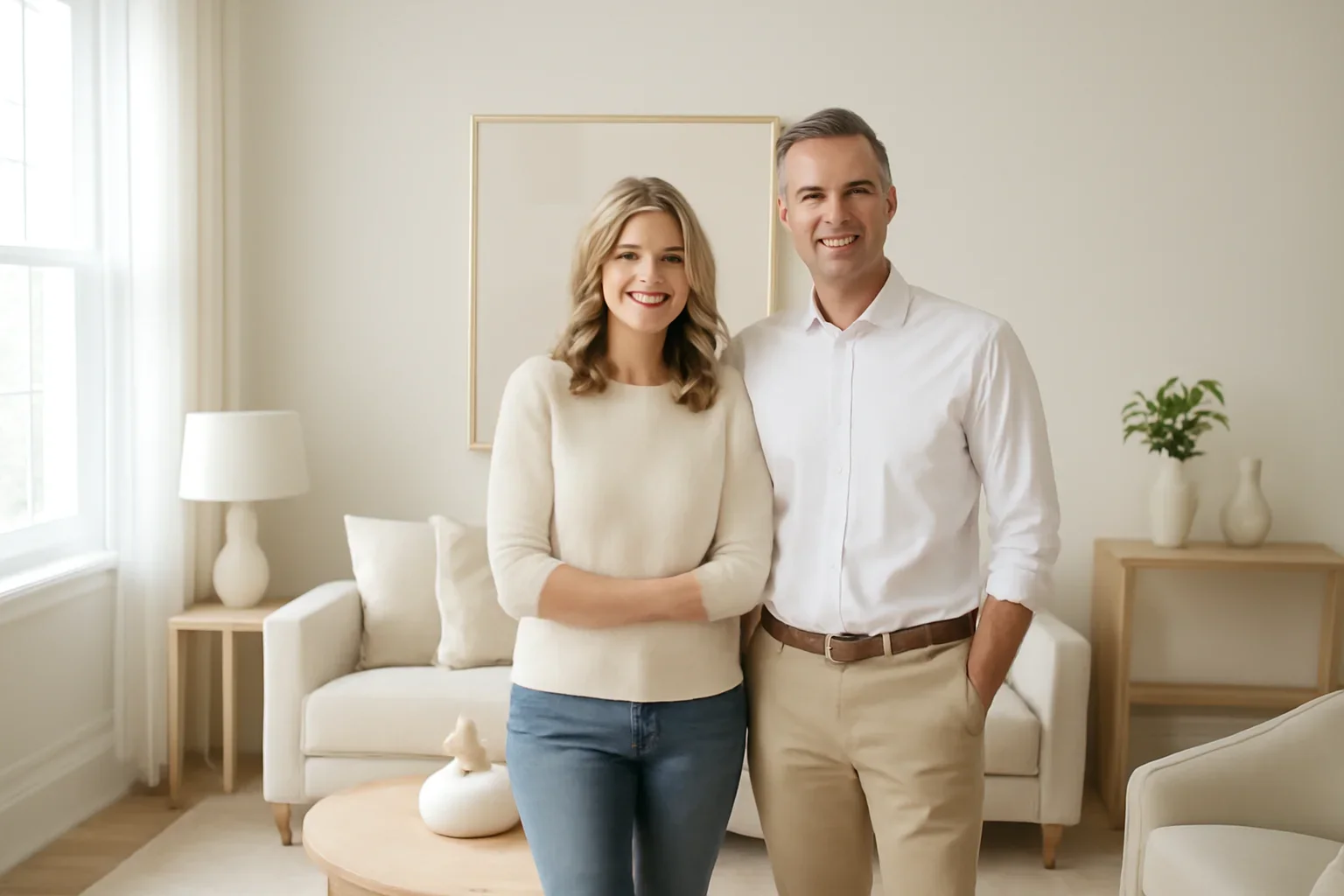 Homeowners at Whynot Home Staging & Design