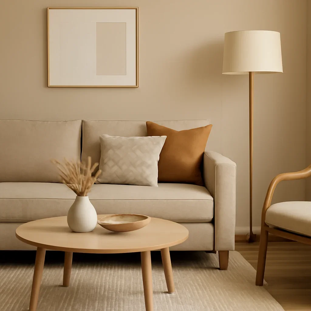 Styled interior detail for pricing