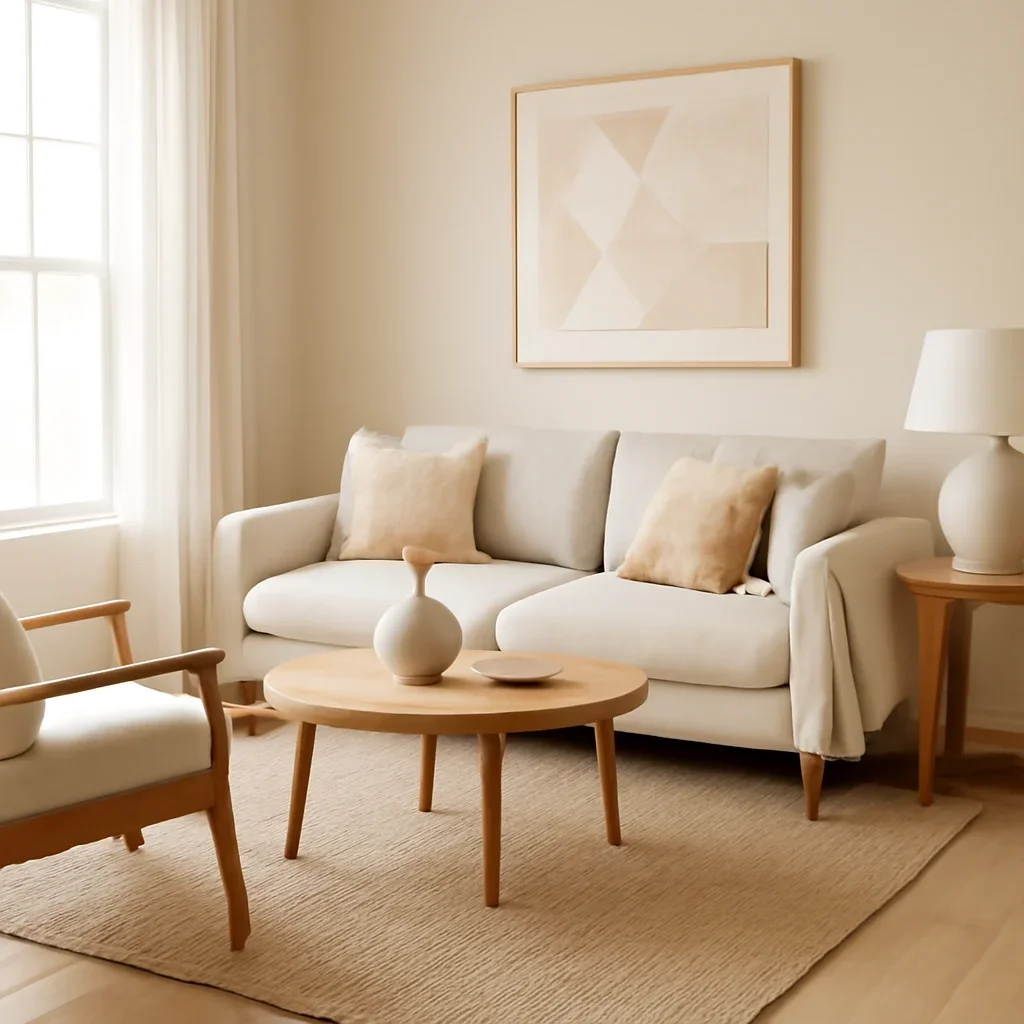 Styled interior detail for vacant home staging toronto